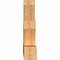 Ekena Millwork Saratoga Timber Gable Bracket, Western Red Cedar, 60"W x 27"H x 5 1/2"D x 5 1/2"F, 11/12 Pitch GBW060X27X0606SAR00SWR - alternate 5